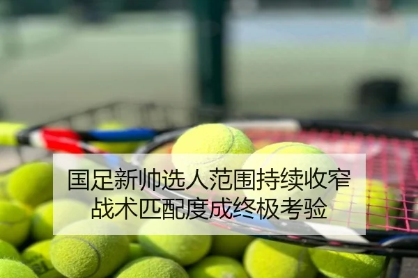 国足新帅选人范围持续收窄 战术匹配度成终极考验